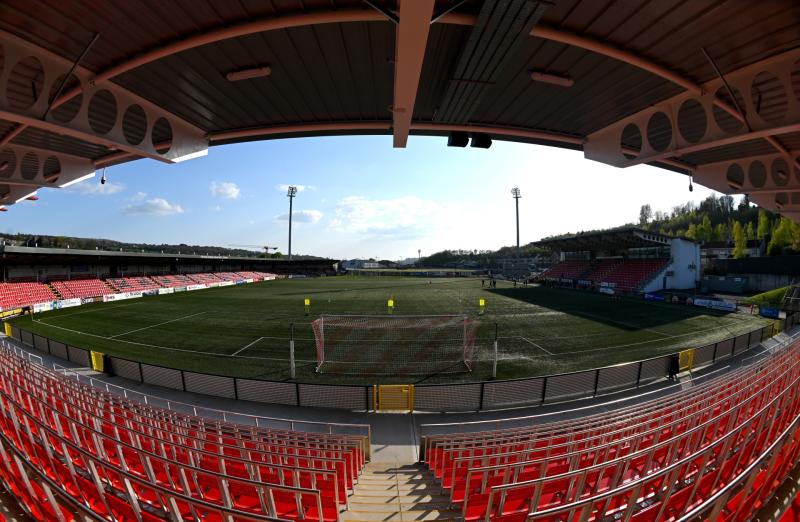 A general view of The Ryan McBride Brandywell Stadium from the North Stand. (Photo: Stephen McCarthy/Sportsfile)