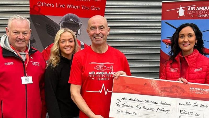 Garvagh runner completes 1,262 miles in 2025 to support Air Ambulance NI 