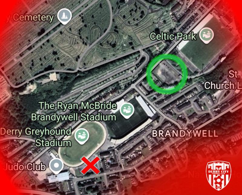 Important parking changes announced for Derry City home games