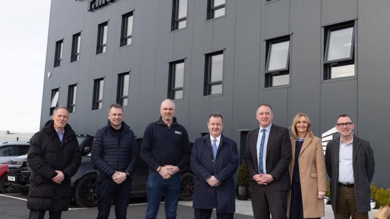 NI's second fastest growing company hosts Invest NI CEO and Mid Ulster MP