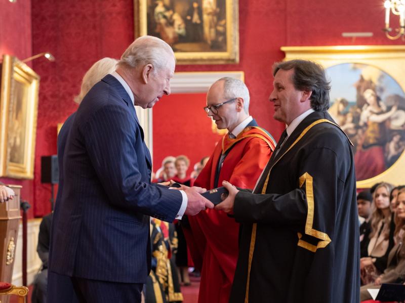 NWRC presented with Queen Elizabeth Prize for Education in London