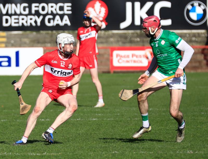 Derry&rsquo;s hopes of staying in Division Two dealt a massive blow