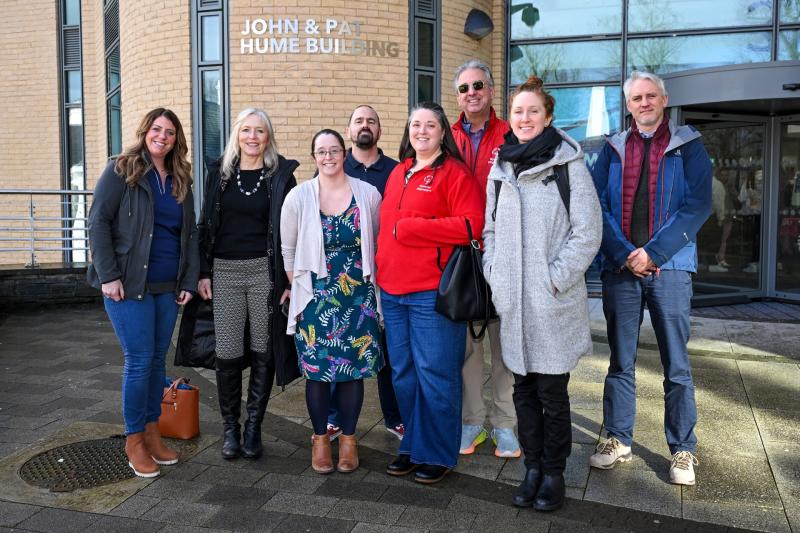 Global health leaders visit Derry as Ulster University celebrates prestigious Golisano Award
