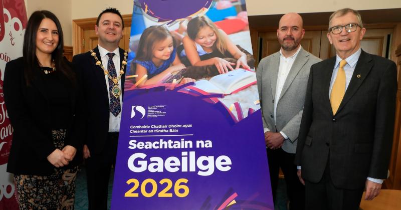 Mayor launches Sheachtain na Gaeilge 2026 in Derry and Strabane