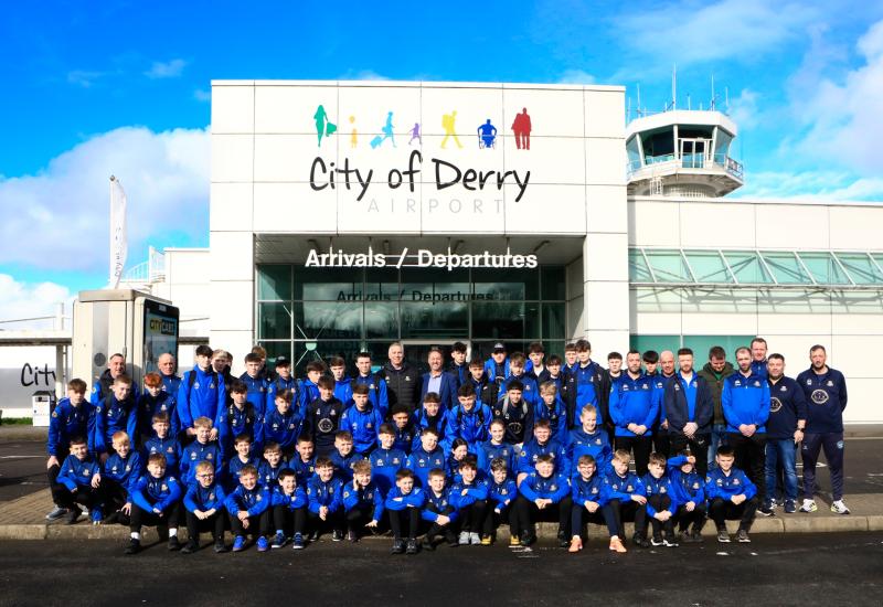 Limavady Youths enjoy trip of a lifetime to Premier League team Wolves