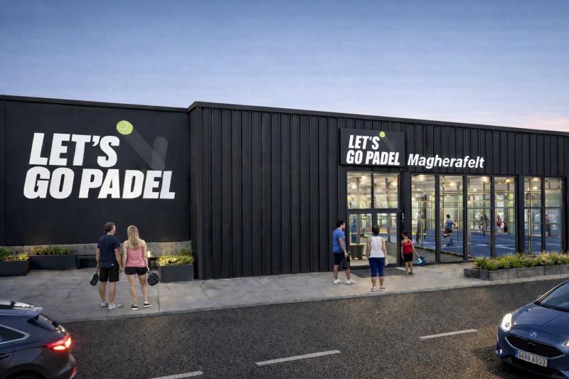 Let&rsquo;s Go Padel submits plans for new five-court recreational hub in County Derry