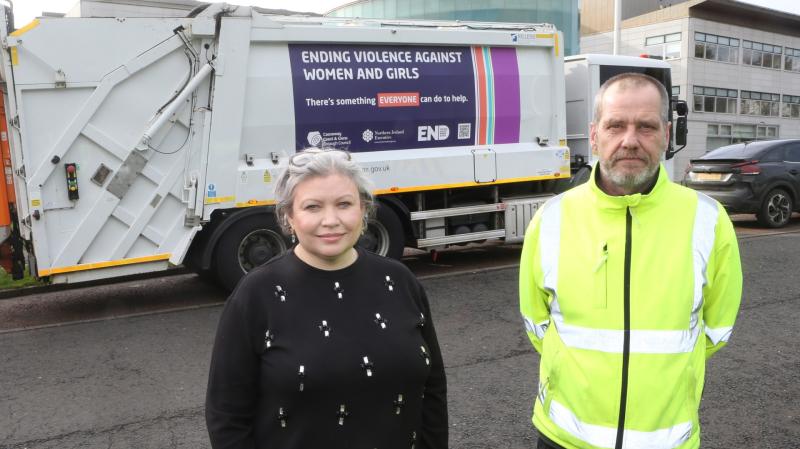 Causeway Coast and Glens Borough Council drives forward message to end violence against women and girls