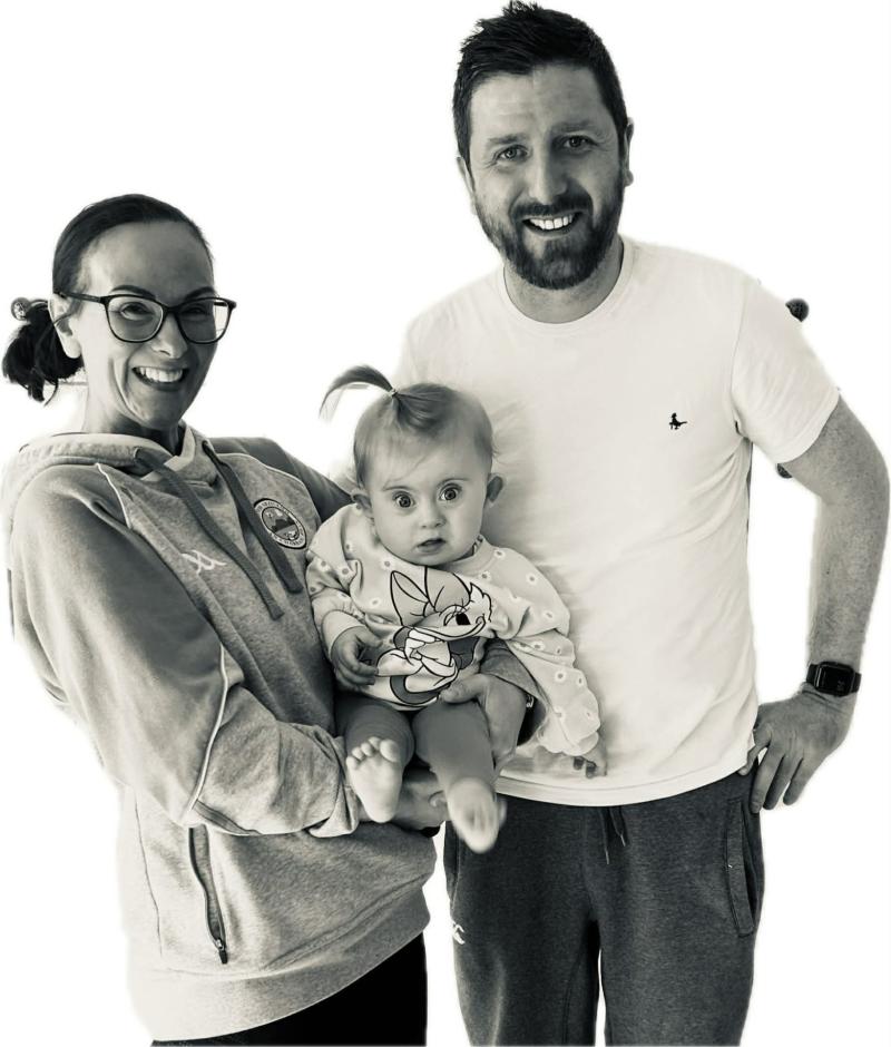 Cathy, Jonny and Ava Rose.