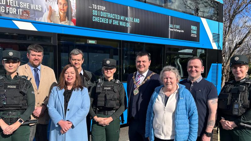 Campaign aimed at addressing and preventing violence against women and girls delivered by Eglinton group