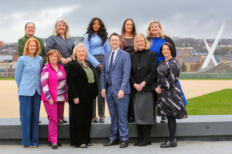 Minister Matthew Patrick backs women business leaders in Derry