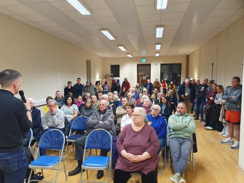 residents from the Rosemount area of the city attended a public meeting in Brooke Park Leisure Centre about 100 student accommodation units in Rosemount Factory.