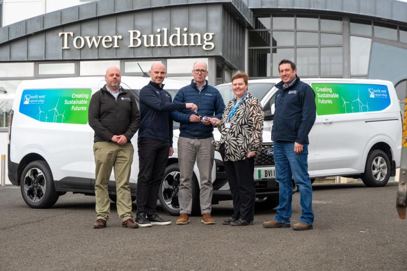 North West Regional College advances net zero with new electric fleet vehicles