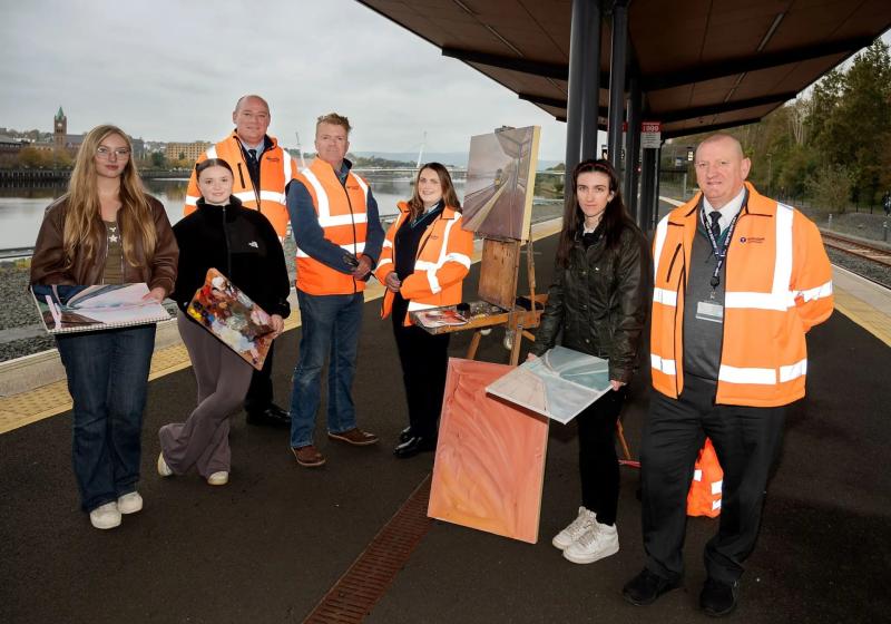 Translink Artist in Residence captures the heart of Derry through a creative lens