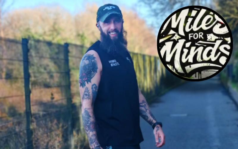 'It was terrible' - Funding cuts prompt Derry man to run 60km a day for mental health charities