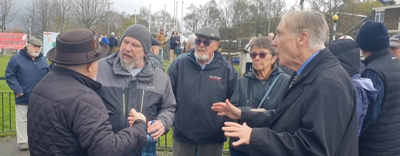 Delegation from US AOH Freedom For All Ireland division visits Derry