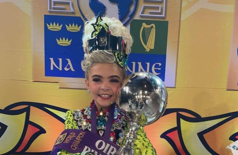 Derry’s Mia is World Irish Dancing Champion