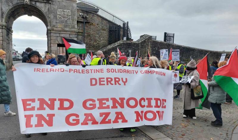 Derry the International Day for the Elimination of Violence Against Women and Girls .