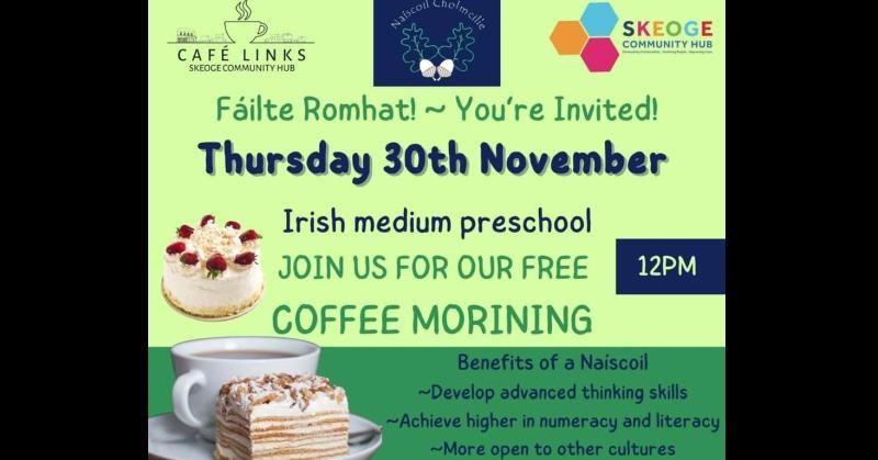 Good opportunity to speak to get all the information about an Irish medium school