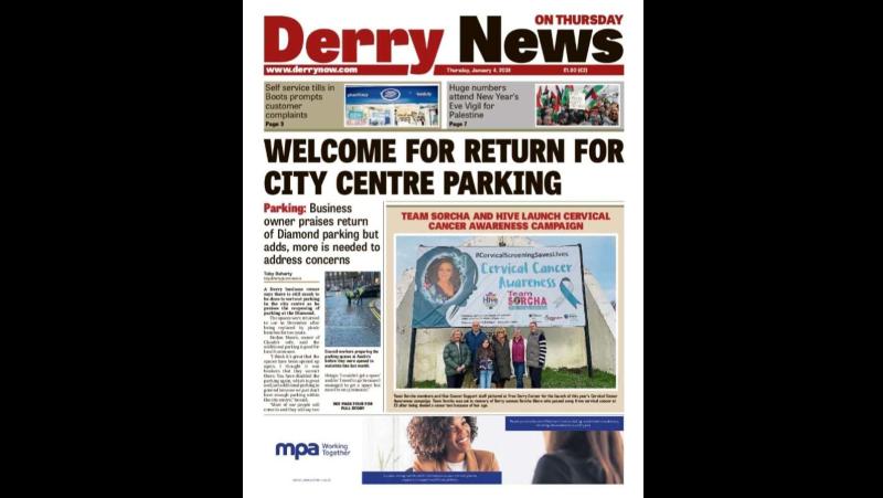 Derry News: Always first with the news