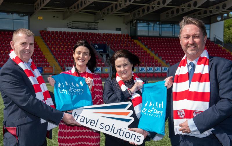 Derry Airport team up with Derry City FC to offer summer holiday prize