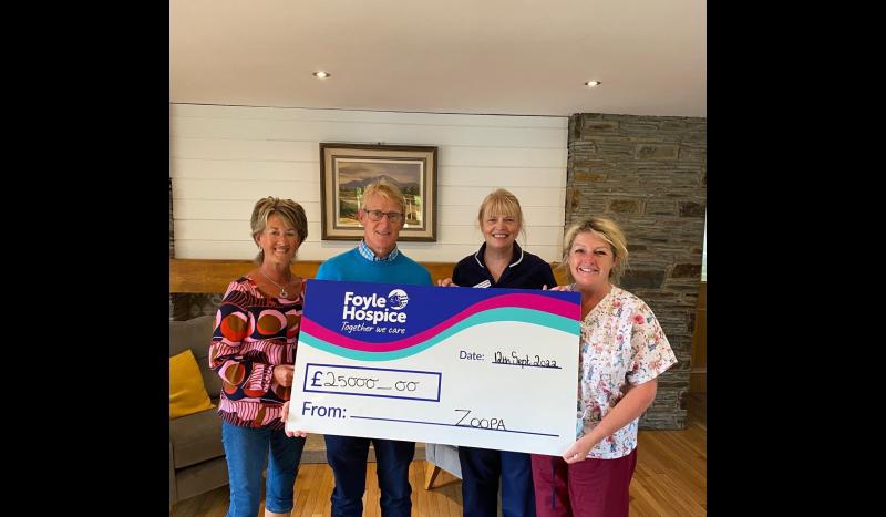 Retired Derry doctor turns granddaughters’ stories into £25,000 Foyle Hospice fundraiser