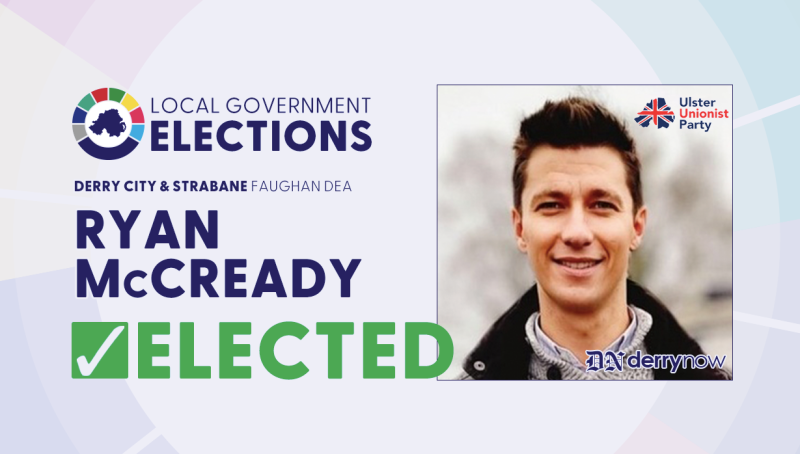 ELECTION 2023: UUP secure first seat in Faughan 