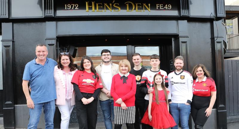 Family of Garvan 'Hen' Henderson at the official opening of Hen's Den.