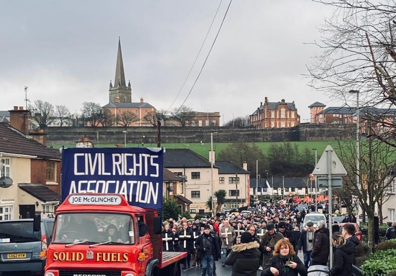 "One thing that is certain, Bloody Sunday will never be forgotten"