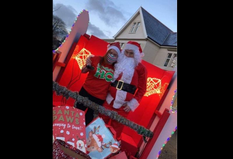 Derry couple collect donated Xmas gift bags for local nursing home