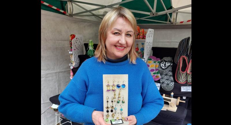 'Market adds to Derry's social life' - Irena Campbell, trader.
