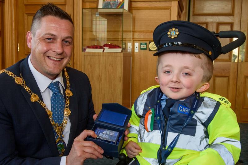 Unforgettable day for Garda Jack Beattie as Mayor hosts civic reception at Guildhall