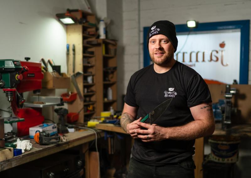 Derry bladesmith's handmade knives make the cut with top chefs