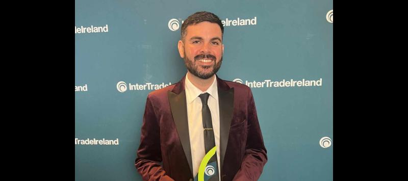 Jude Morrow - regional finalist in InterTradeIreland's Seedcorn competition.