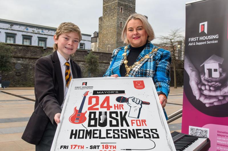 Mayor to launch special 24-Hour Busk to raise funds for homelessness in Derry