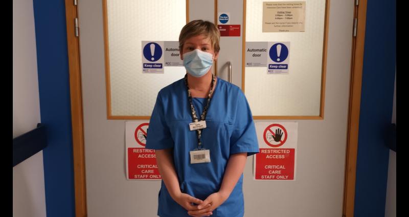 Nurse Carla McClintock.