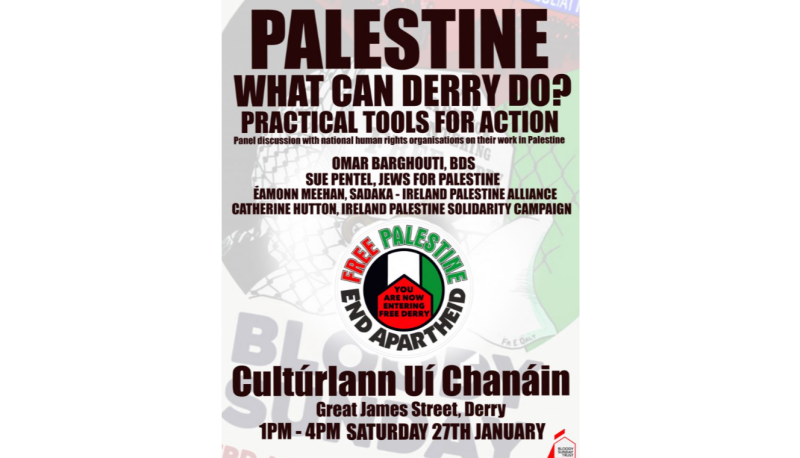 Palestine: What Can Derry Do?