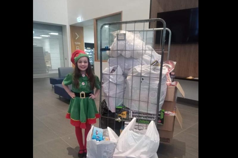 Young Derry girl holds annual toy appeal to bring Christmas joy to Altnagelvin's Children's Unit 