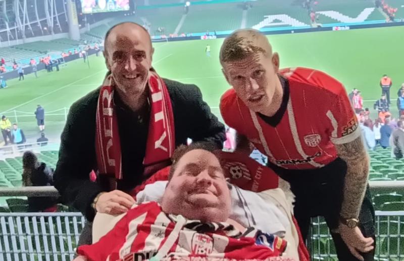 People of Derry fundraise to ensure Derry City superfan could travel to FAI Cup Final