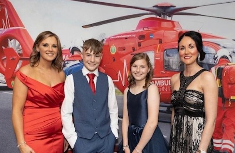 Derry brother and sister receive award from Prime Minister after raising £30,000 for Air Ambulance NI