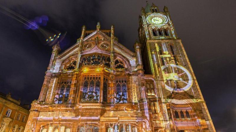 Derry shines bright as Illuminate launch transforms local landmarks