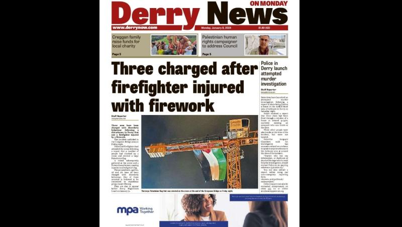 Derry News: Always first with the news