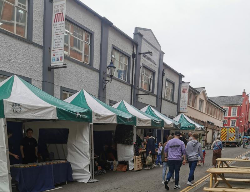 Derry's Society Street Market to host outdoor market free for local traders