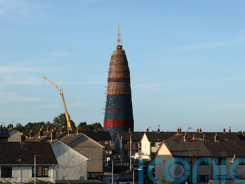 Bonfires to be lit in loyalist areas across Northern Ireland