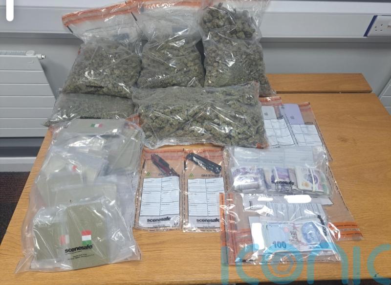 Man arrested following seizure of drugs worth &pound;20,000