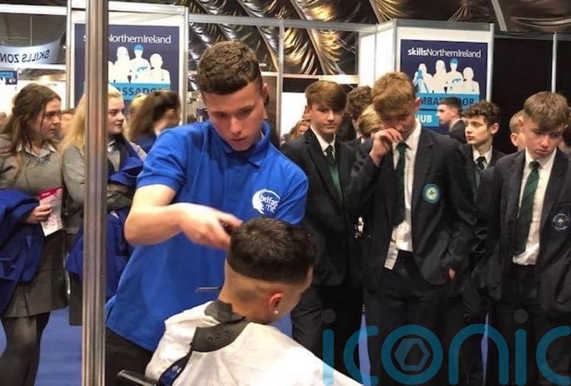 Belfast barber urges those receiving GCSE results to aim for the sky