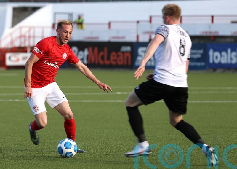 Herron leaves Larne FC ‘by mutual consent’ after row over ‘Up the Ra’ T-shirt