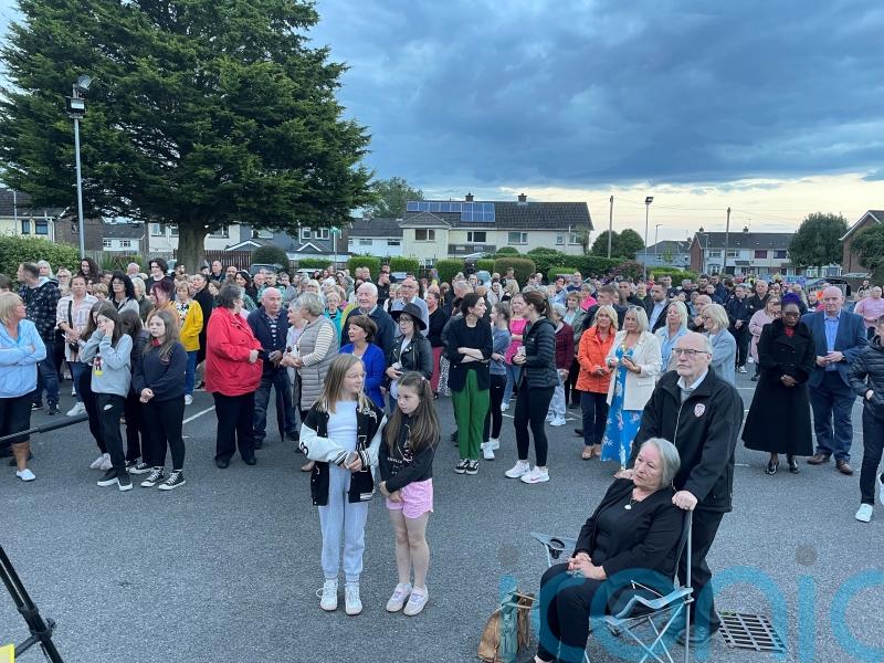 Hundreds attend vigil for two boys who died in Lough Enagh tragedy