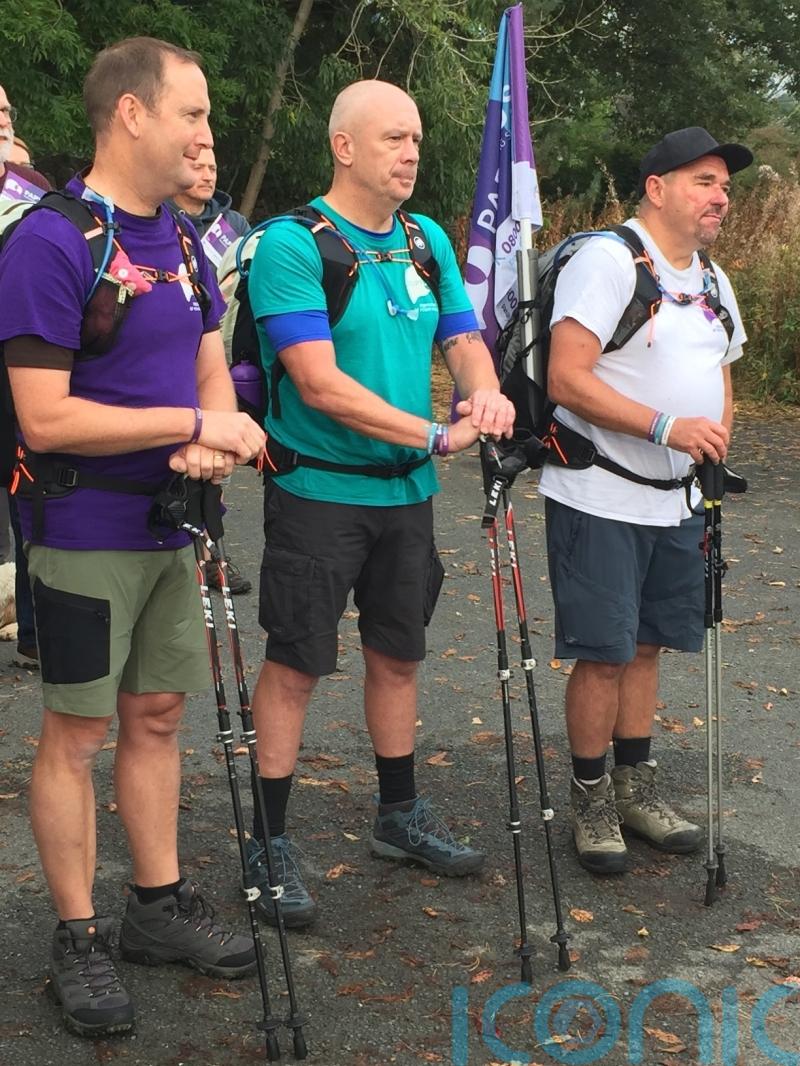 Fathers’ suicide prevention trek will show ‘due deference’ to the late Queen