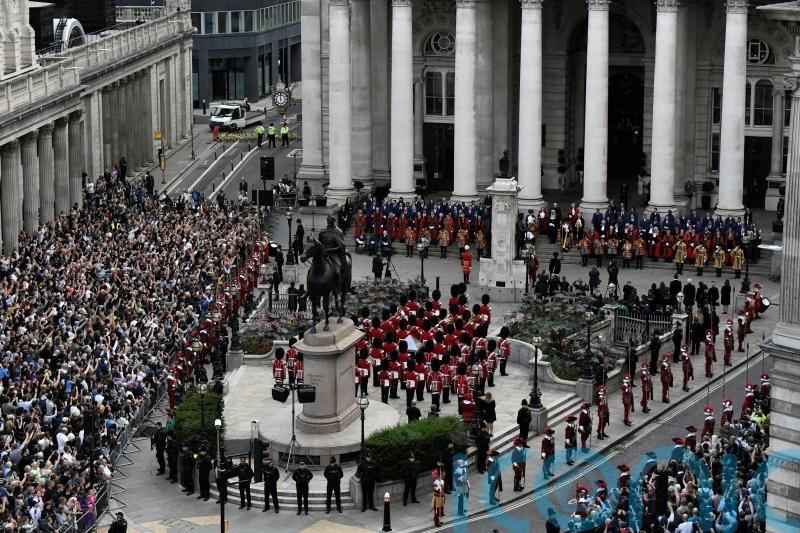 Town criers and musical bands will accompany proclamations across the UK