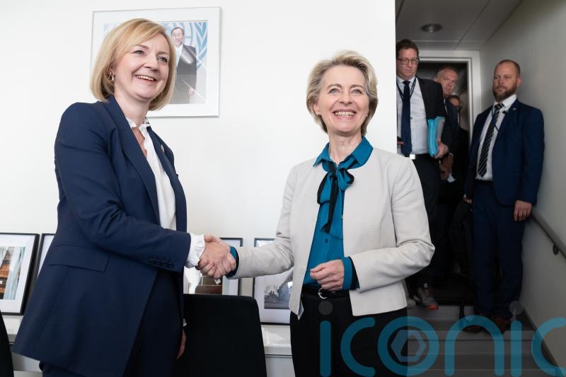 Liz Truss and Ursula von der Leyen unite to condemn Putin’s ‘failing’ invasion